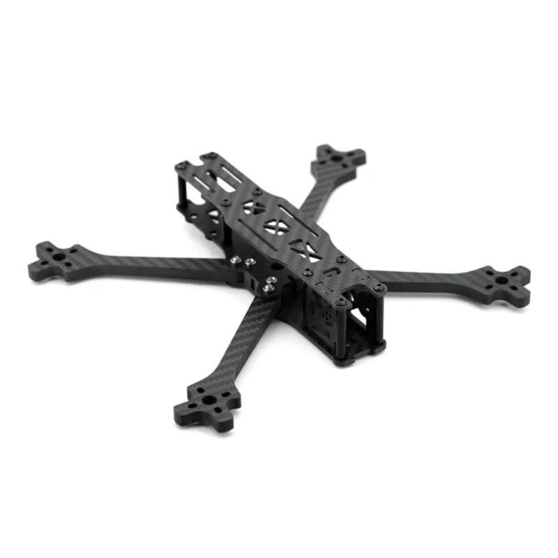 Wide Stance X 5 inch Source ONE V5 Drone Frame Carbon Fiber Frame Kit for Freestyle Quadcopter Frame Kit Black