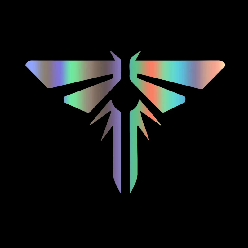 

Персонализированная наклейка «The Last of Us Fireflies», водонепроницаемая забавная наклейка для стайлинга автомобиля, устойчивая к царапинам, виниловый декор для холодильника