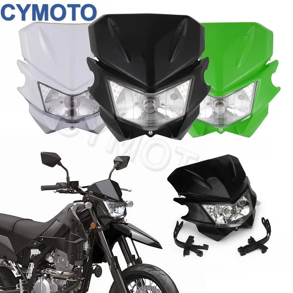 Фото Фара для мотоцикла эндуро/кроссового мотоцикла Kawasaki KLX110 KLX250 KLX300 KX250F KX250 450 KX450F KX KLX 450R 110-501 №1