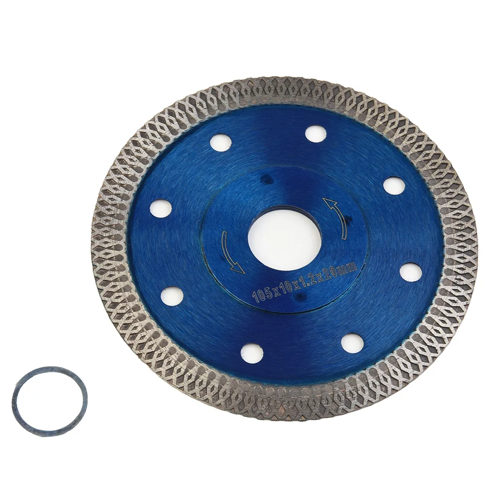 

High Quality Hot Diamond Saw Blade Disc Thin Tile Turbo Wheel 4/4.5/5in Rpm 8000-11000 Spare Parts Accessories