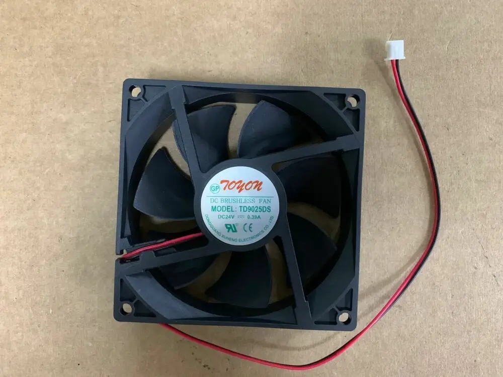 

1 PC TOYON Fan TD9025DS DC 24V 0.39A 9CM 9025 2 Pin