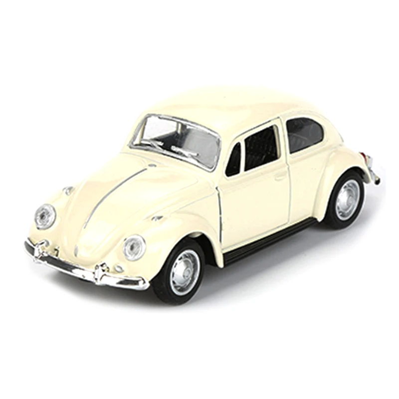 

Vintage Beetle Diecast Pull Back Car Model Toy For Children Gift Decor Cute Figurines
