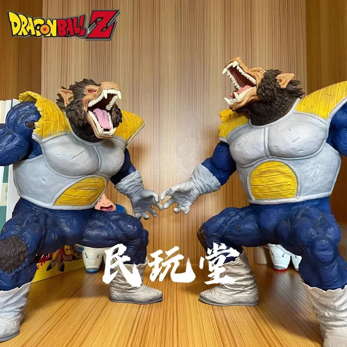 Фигурки аниме 36 см Dragon Ball Z Golden Ape Gorilla Vegeta Goku мультяшная статуя модель