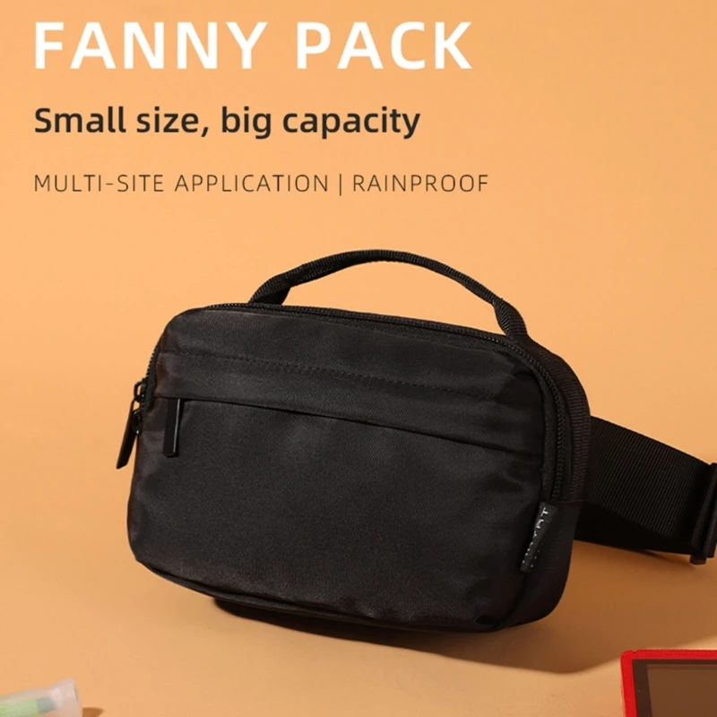 

Lightweight Waterproof Waist Bag Women Men Casual Crossbody Fanny Pack Chest Purse Outdoor Sports Small Belt Bum Bag Phone Pouch