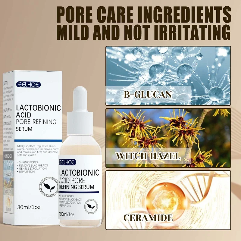 

Корейская косметика, лактобионовая кислота, сужение пор, гиалуроновая кислота, увлажнение, питание, восстановление пор, эссенция, упругая С...