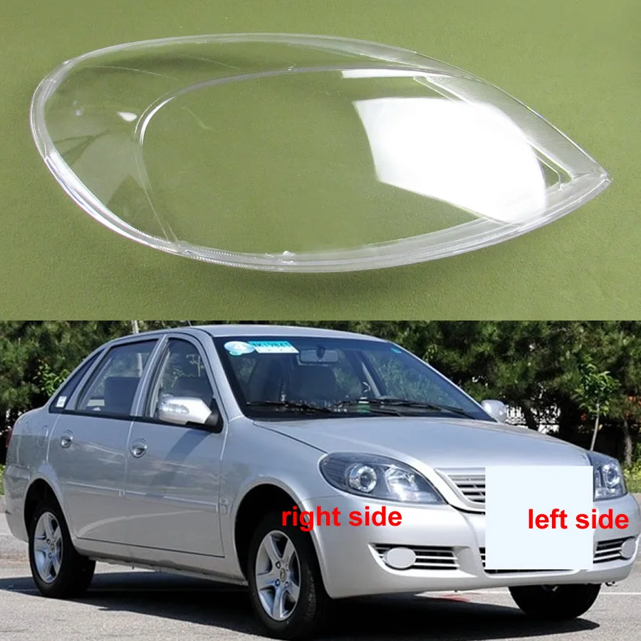 

For Lifan 520 2010 Black Headlight Cover Shade Headlamp Shell Lampshade Lens Plexiglass Replace Original Lampshade