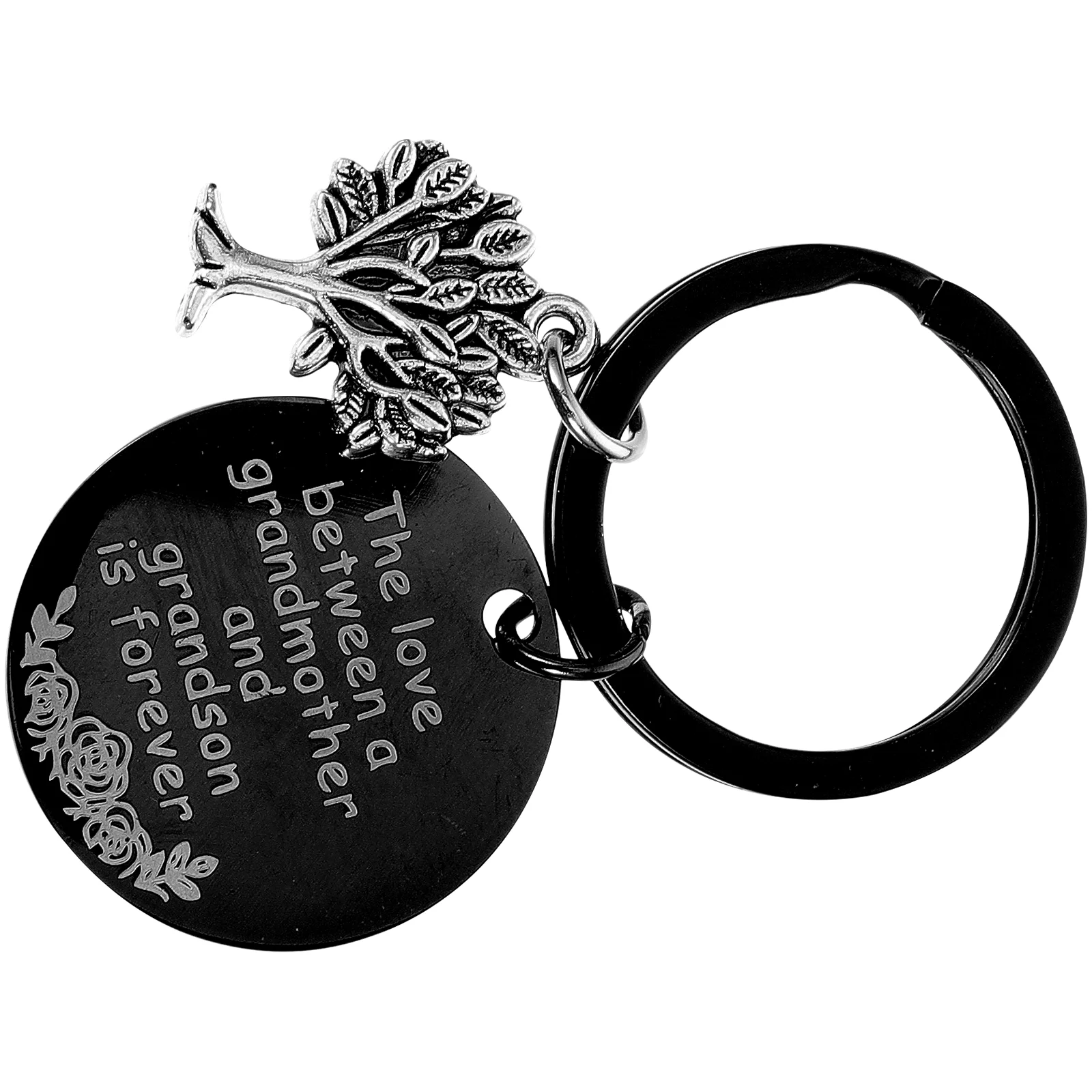 

Purse Keychain Bag Pendant Grandmother Keyring Metal Key Chain Grandma Keyring Granddaughter Keychain Stainless Keyring