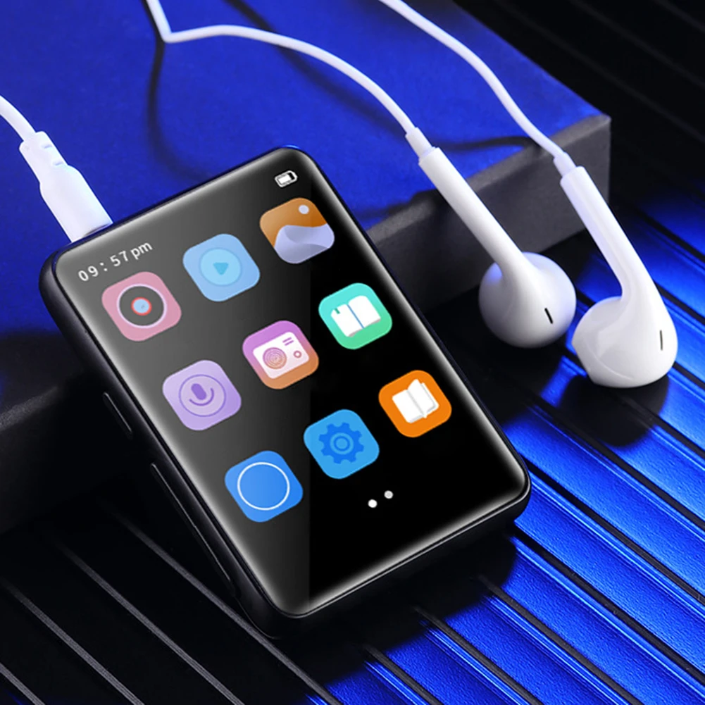 

2.4 Inch IPS MP3 Player Walkman Touch Screen Bluetooth-compatible 5.0 Music Walkman With E-Book/Recording Ultra-thin For Student