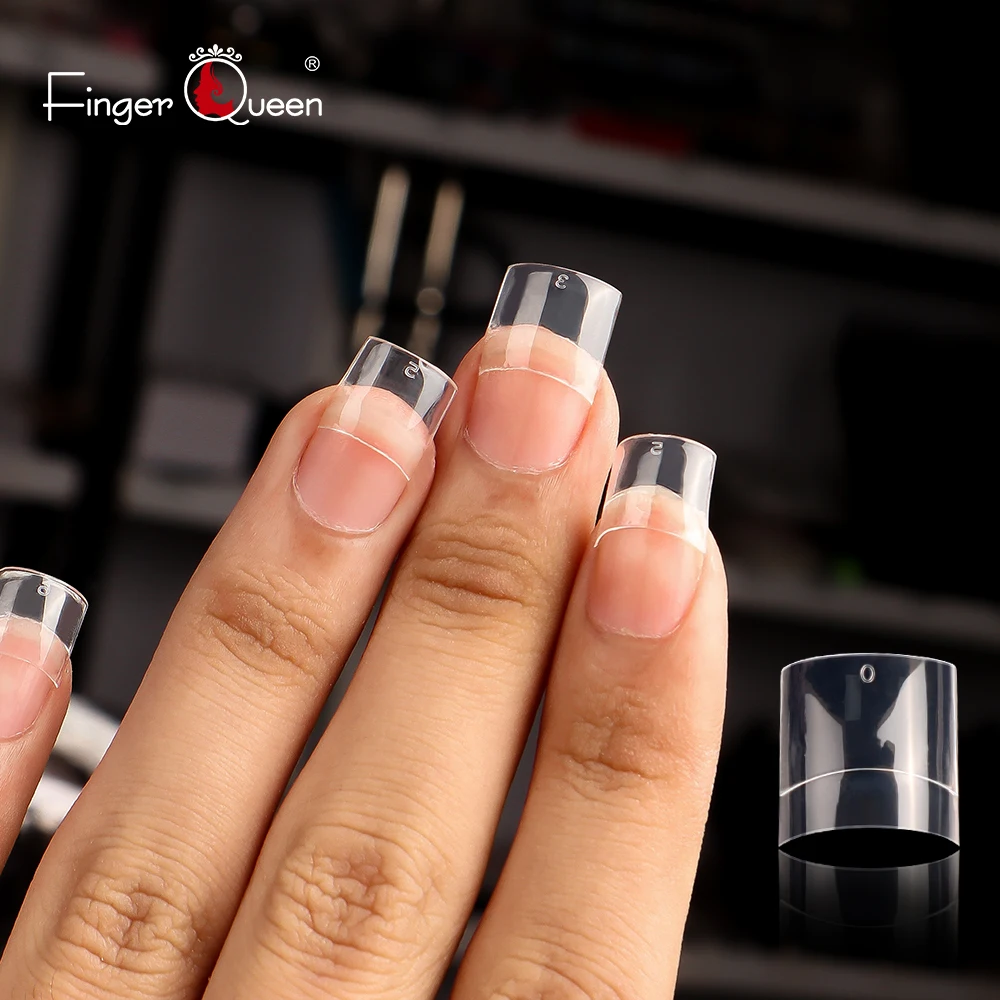 

False Nails Short Tips Artificial Fake Top Forms Molds Acrylic Gel Nails Products Nail Salon Press On Art Supplies Fake Nails