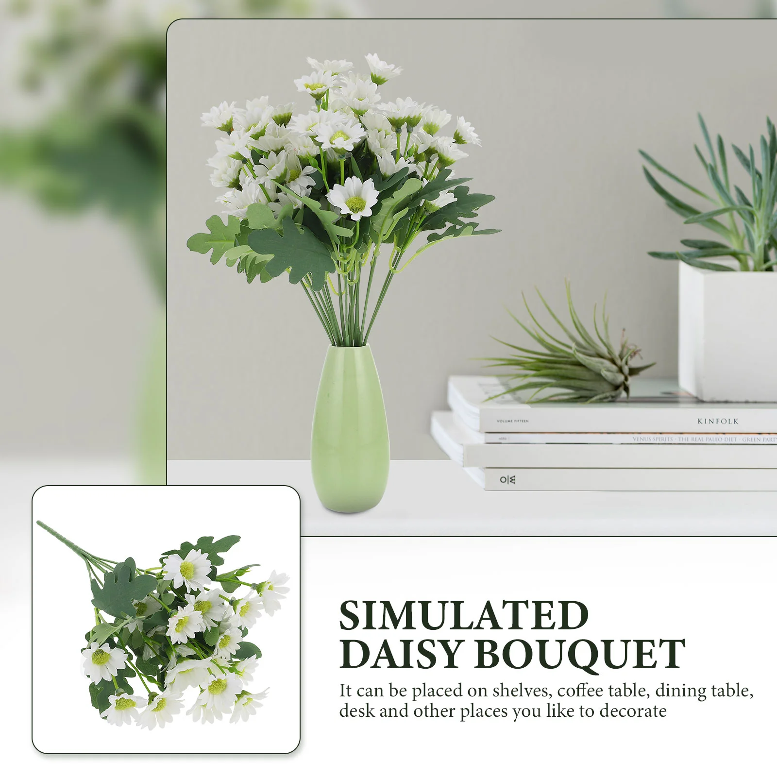 3 шт. бытовой декор из искусственной ромашки свадебные букеты украшения шелковой