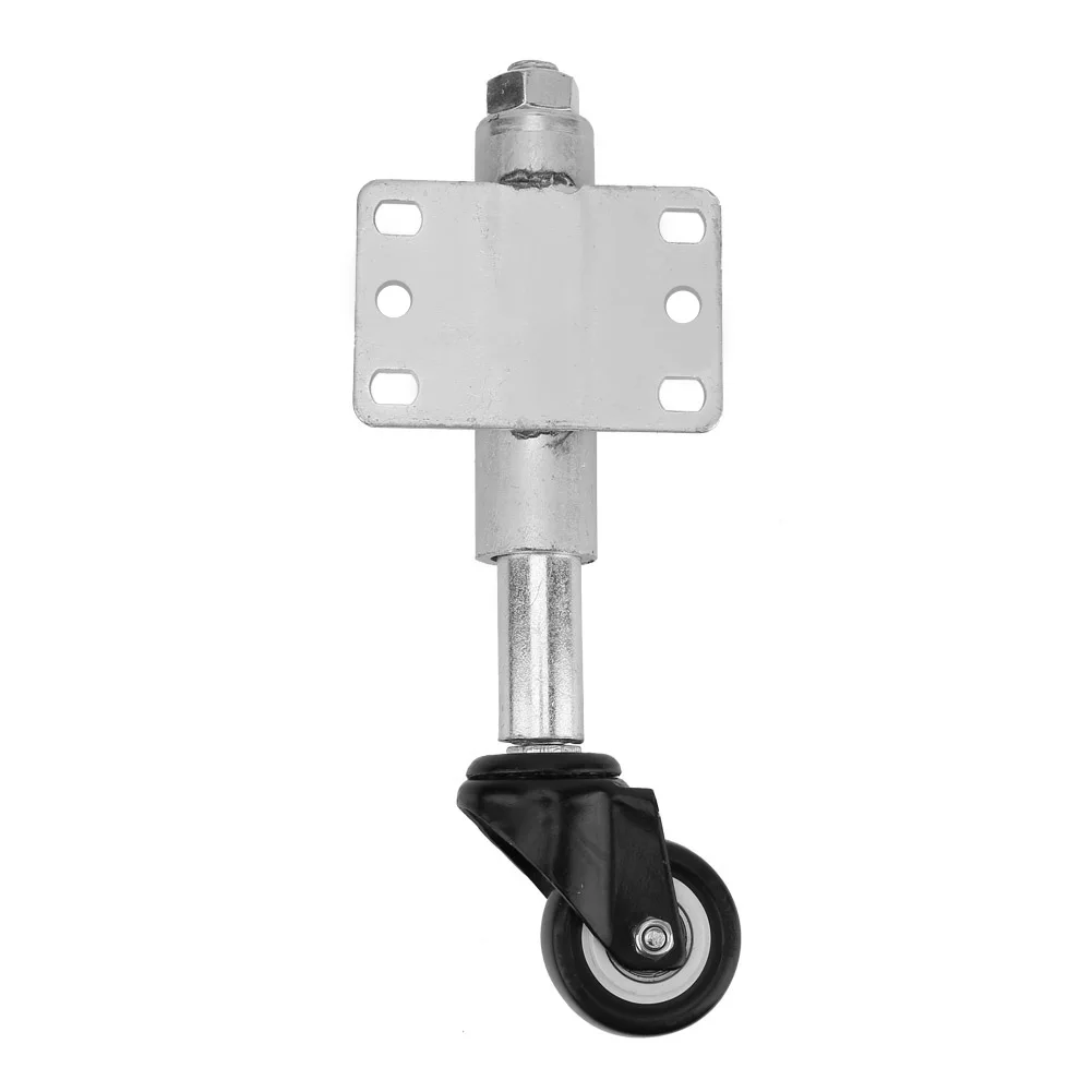 

2" PU Gate Wheel Spring Loaded Swivel Caster Heavy Duty 110lbs Load Capacity Gate Wheel Gate Wheel