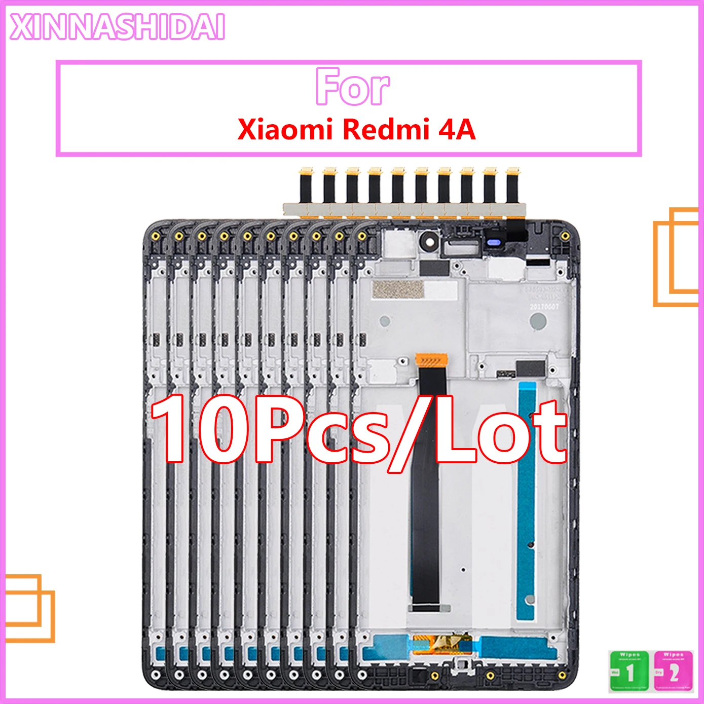 

10pcs/lot Touch Screen Digitizer With Frame Replacement 5.0'' Original Redmi 4A Display Screen For Xiaomi Redmi 4A LCD Display