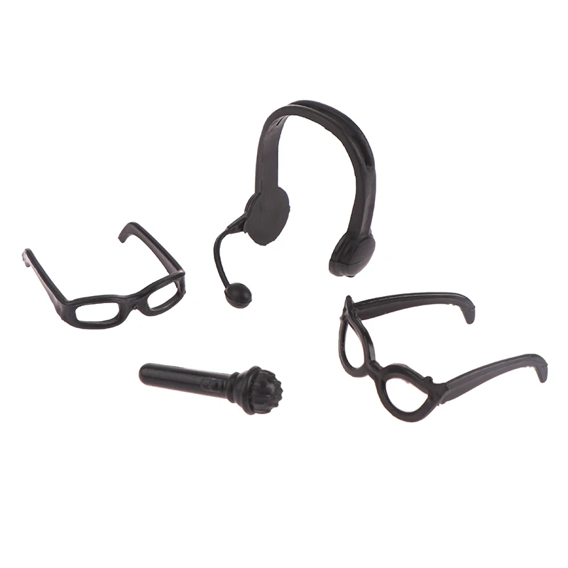 

4 шт., Миниатюрные аксессуары для кукольного домика 1:12