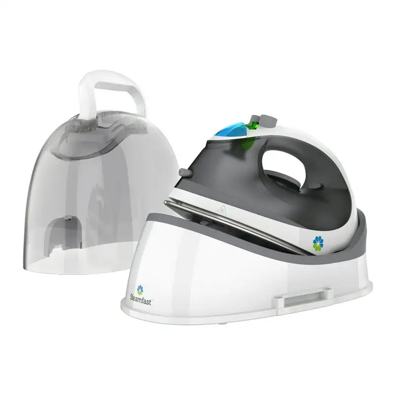 

Portable Cordless Steam Iron with Carrying Case, White