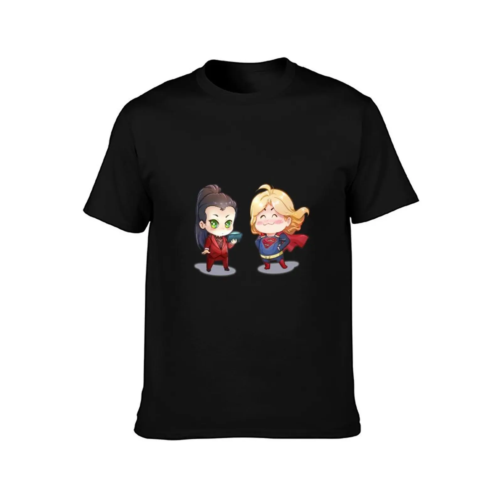Фото Футболка Supercorp Chibi, мужская футболка, роскошная футболка №2