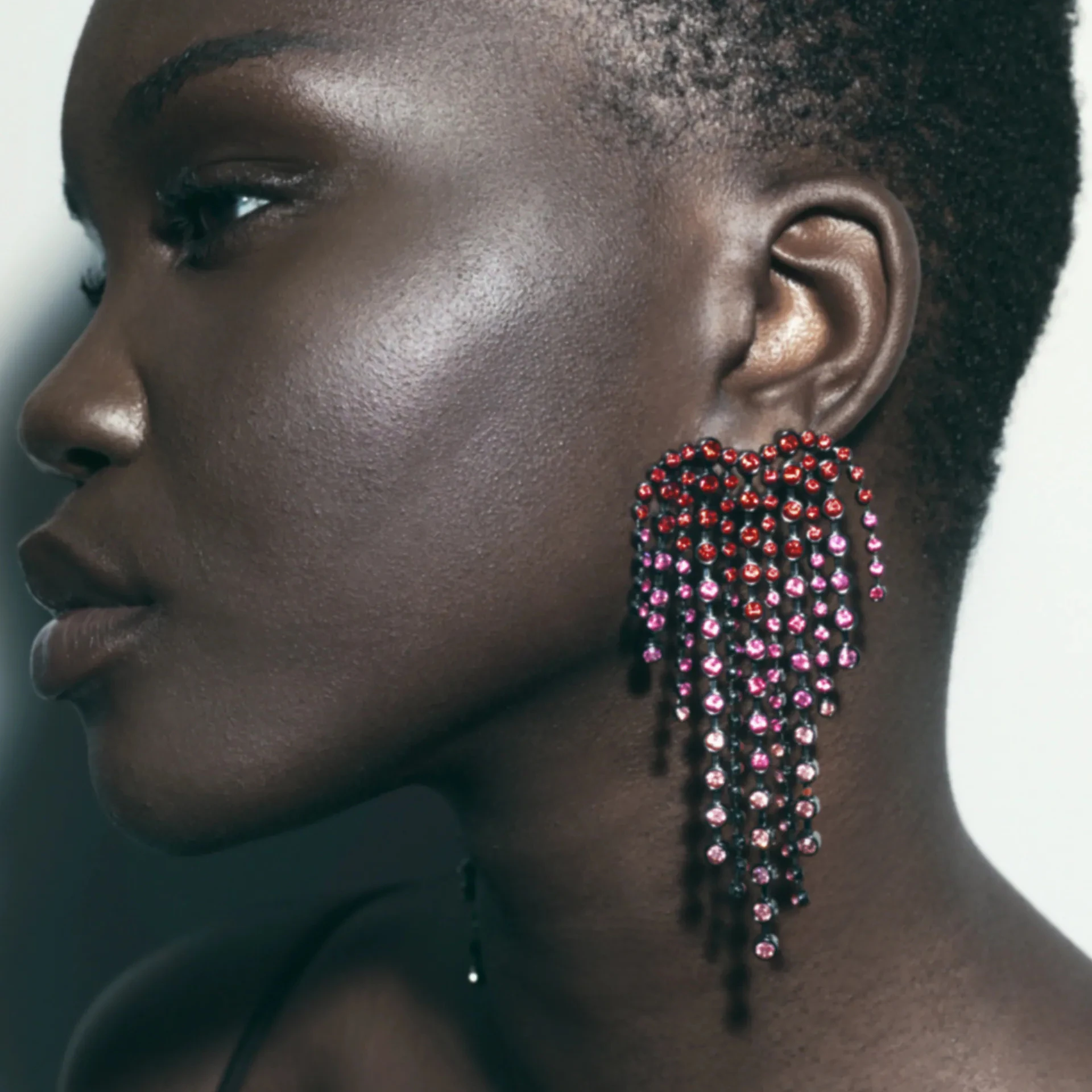 

Женские блестящие серьги Best Lady в форме сердца, модные роскошные серьги-подвески с бахромой, ювелирные изделия для платья, подарки подруге на...