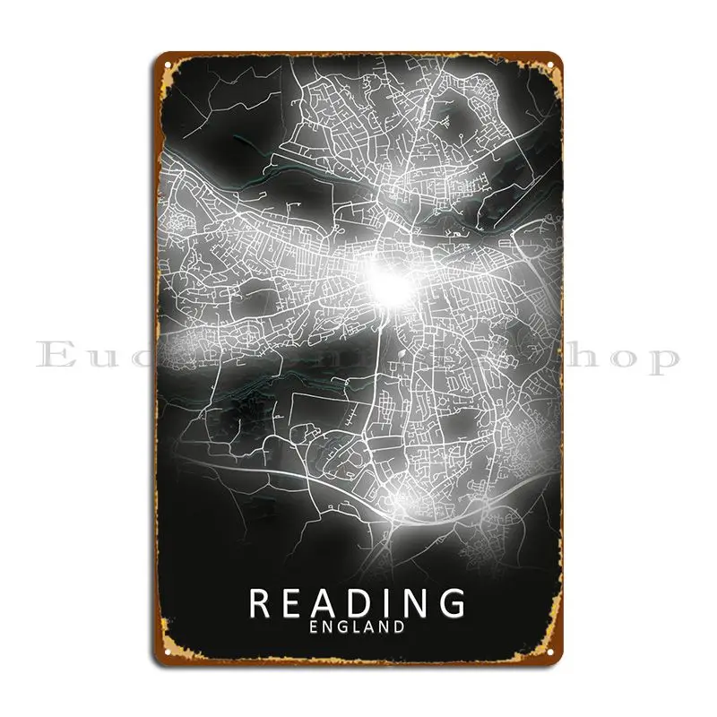 

Светодиодная светящаяся Карта города для чтения, металлический знак, создание гостиной, домашний дизайн, фотография, постер