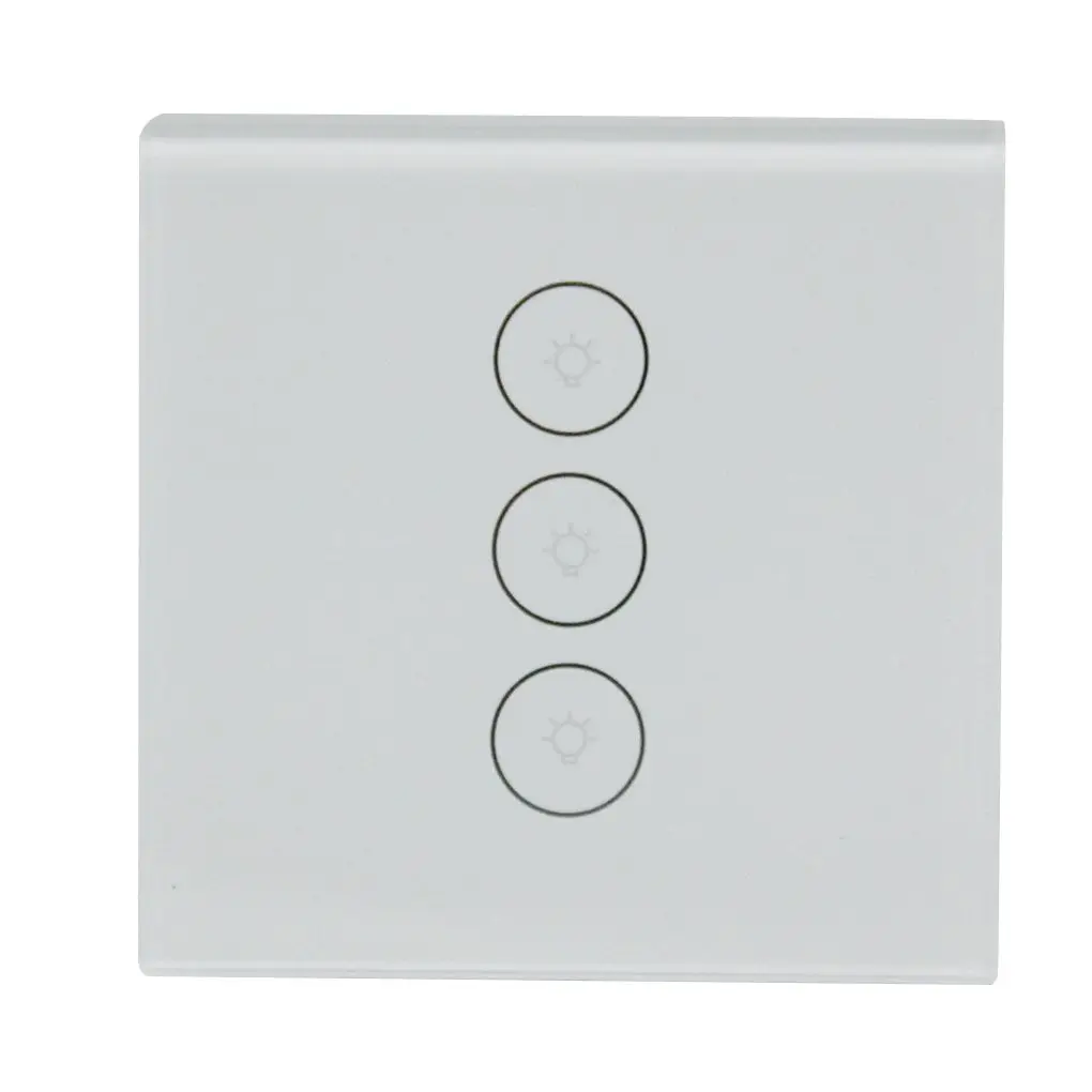 

EU Standard Wifi Touch Switch for Alexa Home Office Touch/Voice/ APP Control Smart Light Switch