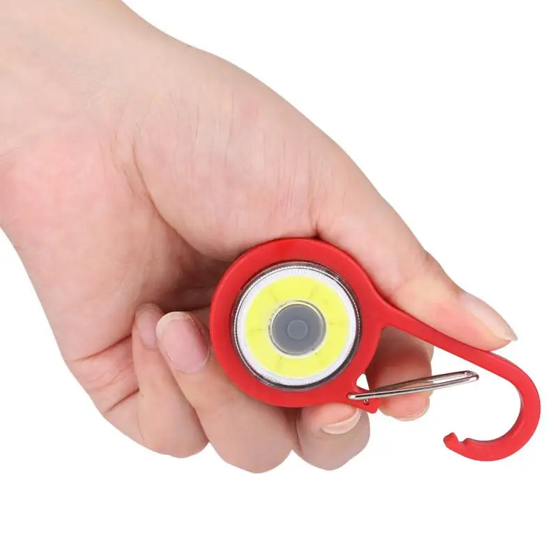 

Keychain Lamp Mini Portable 3 Light Modes Buckle Lamp Schoolbag Fishing Bag At Night Outdoor Camping Led Keychain Electric Torch