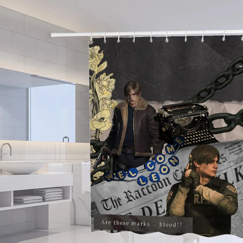 Занавеска для ванной L-Leon Kennedy DYS складные перегородки душа спальни комнат