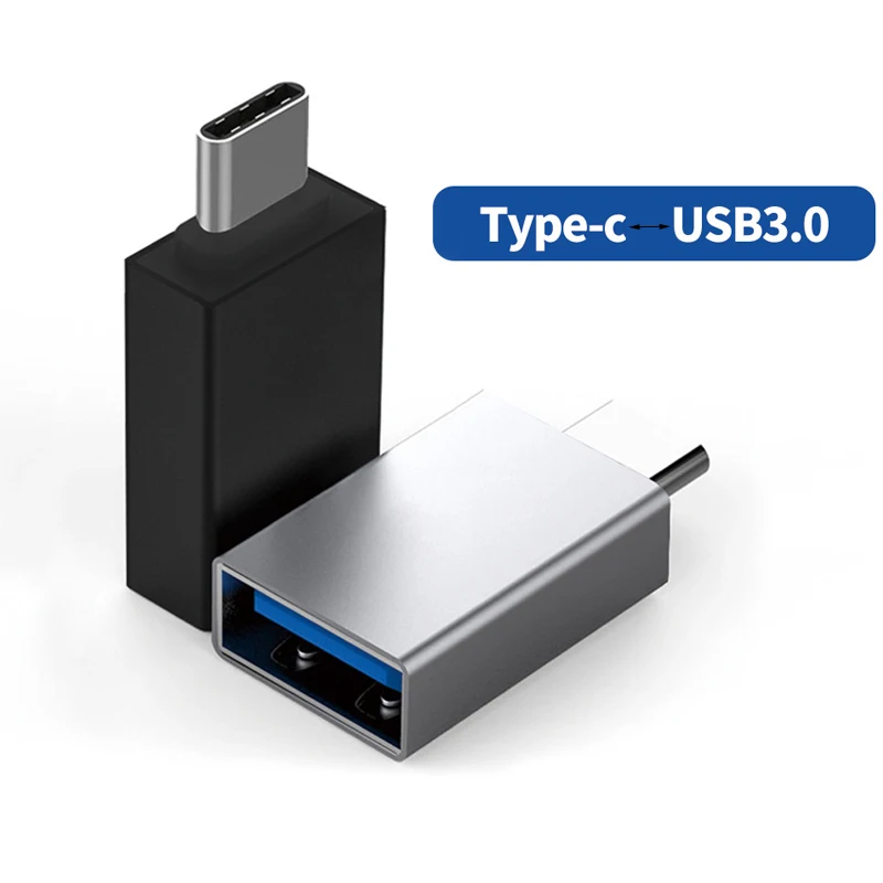 

10-100pcs Type C To USB3.0 Android Adapter Connector For Smart Phone Tablet USB Female to Type C Male Converter