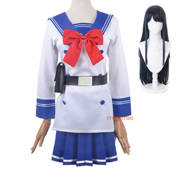 

Парики для косплея с высокой посадкой, школьная форма Юри хунджо из «вторжения», костюмы для косплея