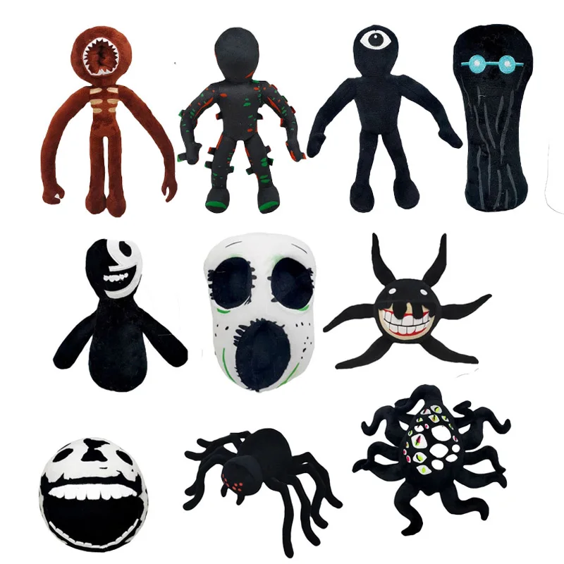 

Rainbow Friends the Figure Doors Plush Toys Horror Game Doors Character Figure Toys Soft Stuffed Red Monster Plushies Gift