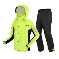 sport reflective raincoats set men women motorcycle fashion waterproof raincoats outdoor ropa de lluvia household goods