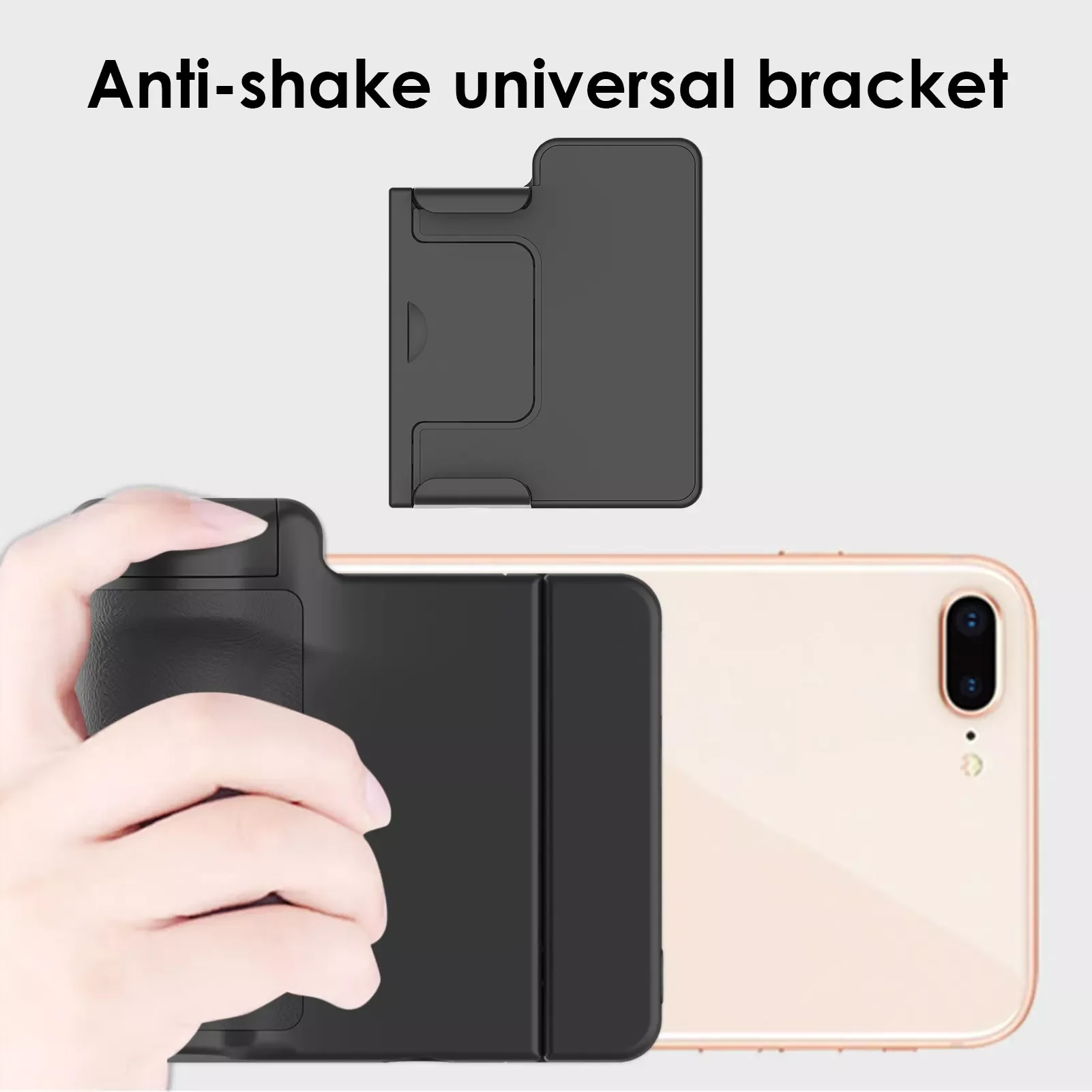 

LY Blue tooth-compatible Smartphone Selfie Booster Handle Grip Phone Stabilizer Stand Holder Shutter Release 1/4 Screw