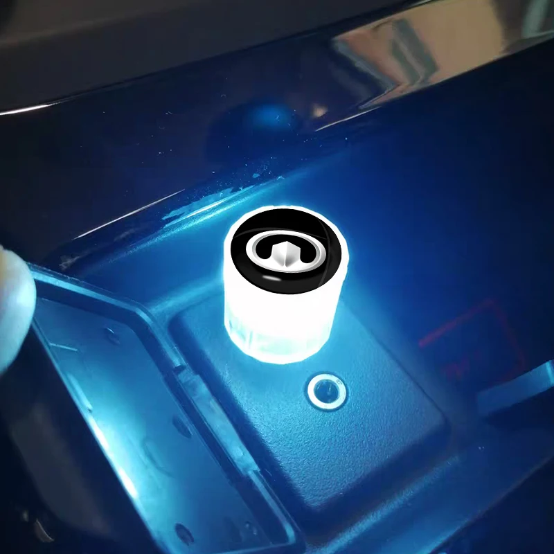 Автомобильный USB мини светодиодный окружающий свет красочный портативный штекер