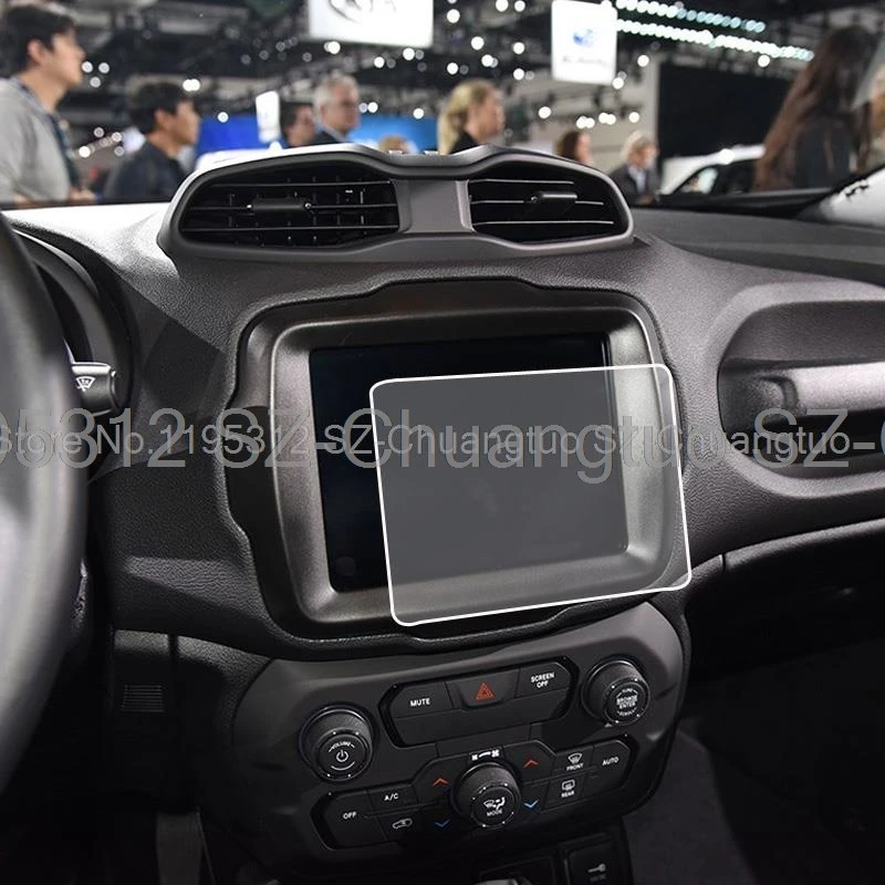 

Защитная пленка из закаленного стекла для Jeep Renegade Uconnect 8,4 дюйма 2018 2019 навигация