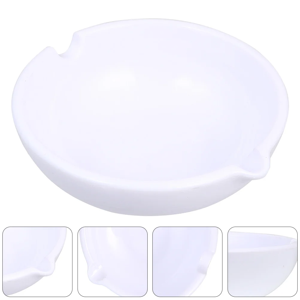 

1 Set 2pcs Multifunctional Ink Dishes Imitation Porcelain Ink Dishes (White)