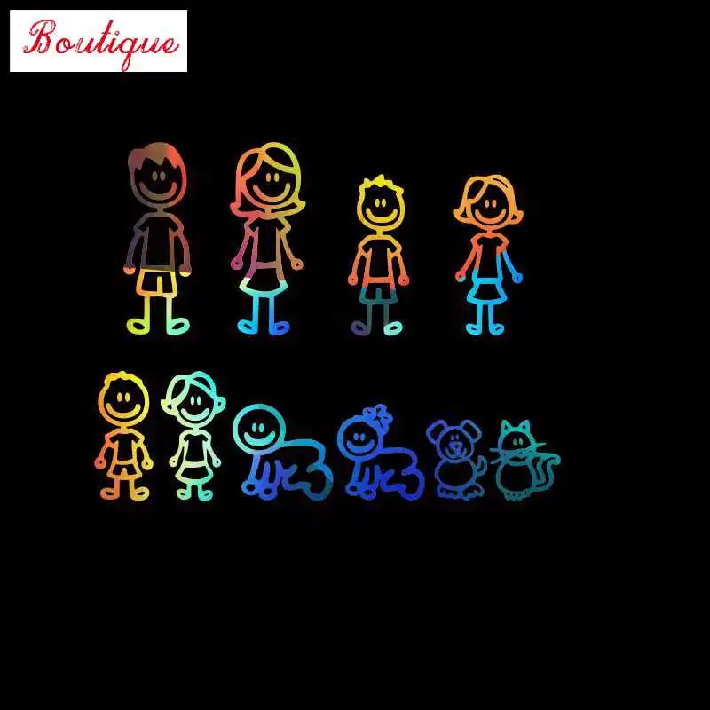 

Виниловая наклейка Mo, водонепроницаемая, для всей семьи, подходит для всех автомобилей, ПВХ, защита от царапин