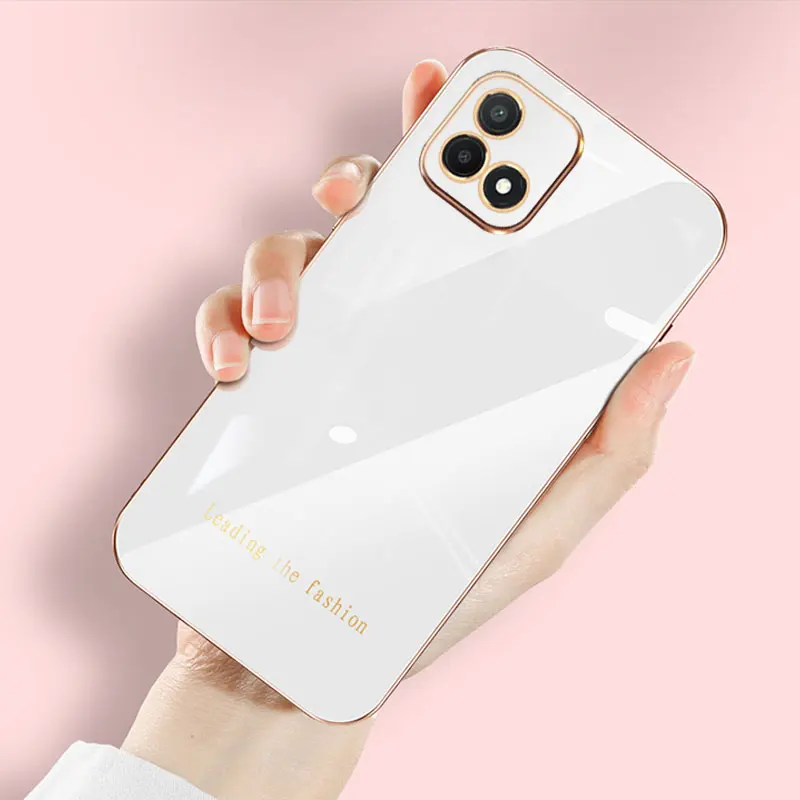 

Роскошный чехол с покрытием для OPPO Realme C11 2021, мягкие силиконовые чехлы для защиты камеры, противоударный чехол Realme C20 C11