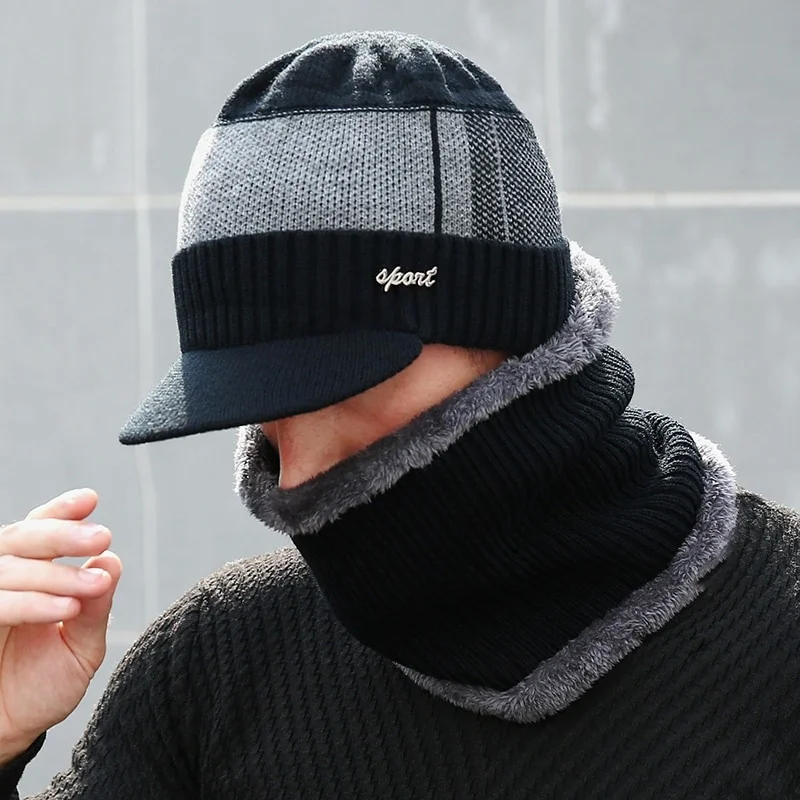 Winter Beanies Wool Scarf Caps Winter Hats Skullies Beanies Hat Balaclava Mask Gorras Bonnet Knitted Hat For Men Women 3 Winter Beanies Wool Scarf Caps Winter Hats Skullies Beanies Hat Balaclava Mask Gorras Bonnet Knitted Hat For Men Women 3