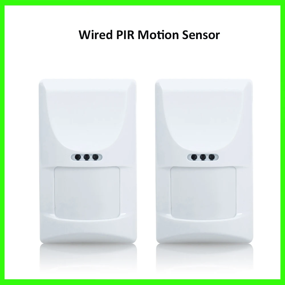 

2pcs/lot wired pir motion sensor detector de movimiento anti-pet drop shipping Korea for alarme residencial security protection