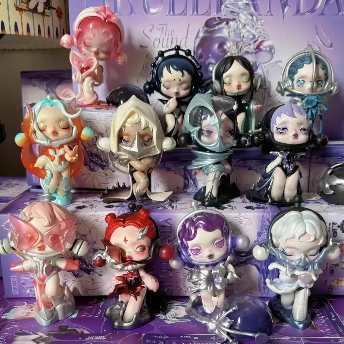 Звуковая коробка POP Mart Skull Panda Series