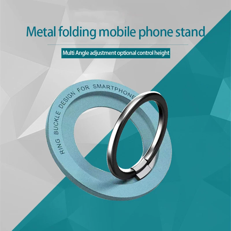 

Magnetic Ring Buckle Metal Free Sticker Suitable For IPhone 12 Magnetic Ring IPhone 13 Pro Suction Cup Type Mobile Phone Bracket