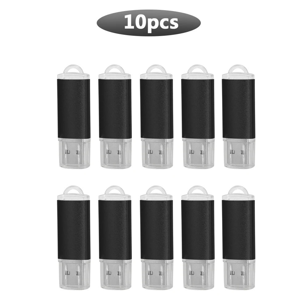 

2GB USB Flash Drive 10 Pack 4 GB USB Drives Memory Stick Swivel 8GB Thumb Drives USB2.0 Pen Drive for Date Storage Green