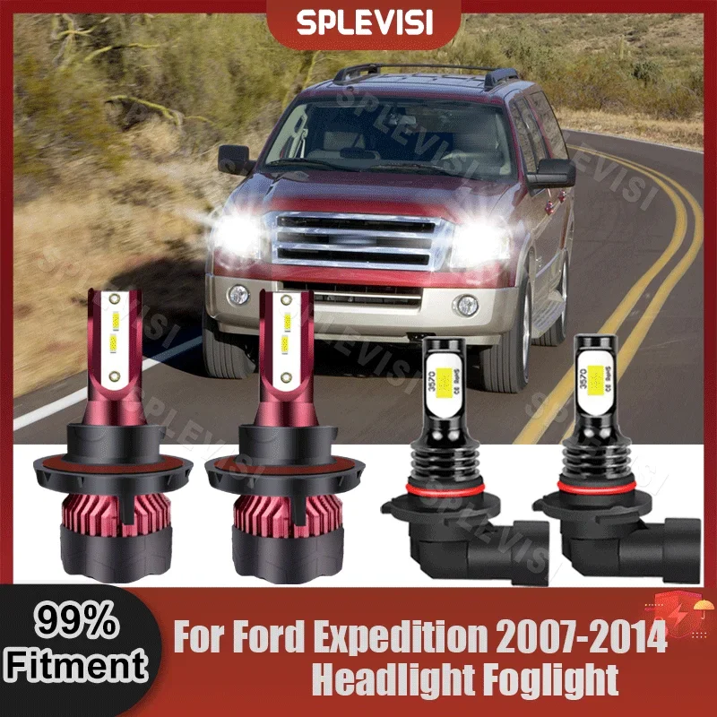 4X комплект ламп для противотуманных фар Ford Expedition 2007 2008 2009 2010 2011 2012 2013 2014