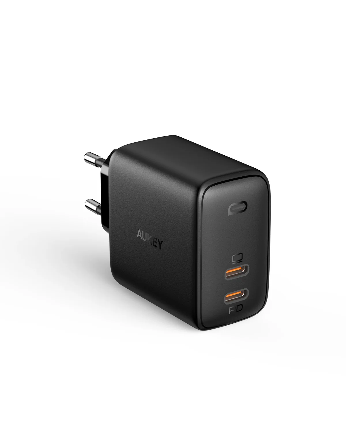 

Aukey PA-B4 Original 65W Omnia Duo 2 Port PD Quick Wall Charger Dynamic Detect Fast Charging Station for Mobile Phone Tablet