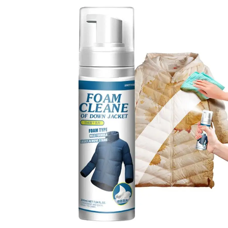 

Средство для очистки пуховой куртки, спрей для очистки сухой пены, спрей для удаления пятен с одежды и нижнего белья, моющее средство для стирки