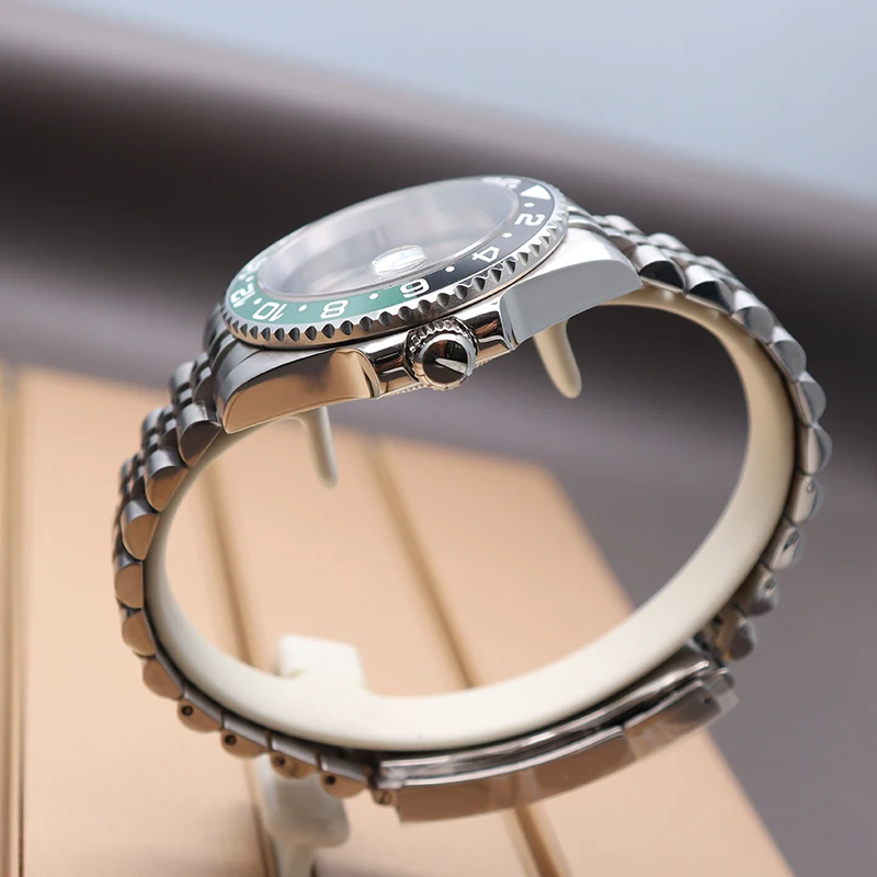 Ремешок для мужских часов 40 мм GMT запчасти Seiko nh35 nh36 Miyota 8215 eta 2824 Move Men t 28 5 циферблат