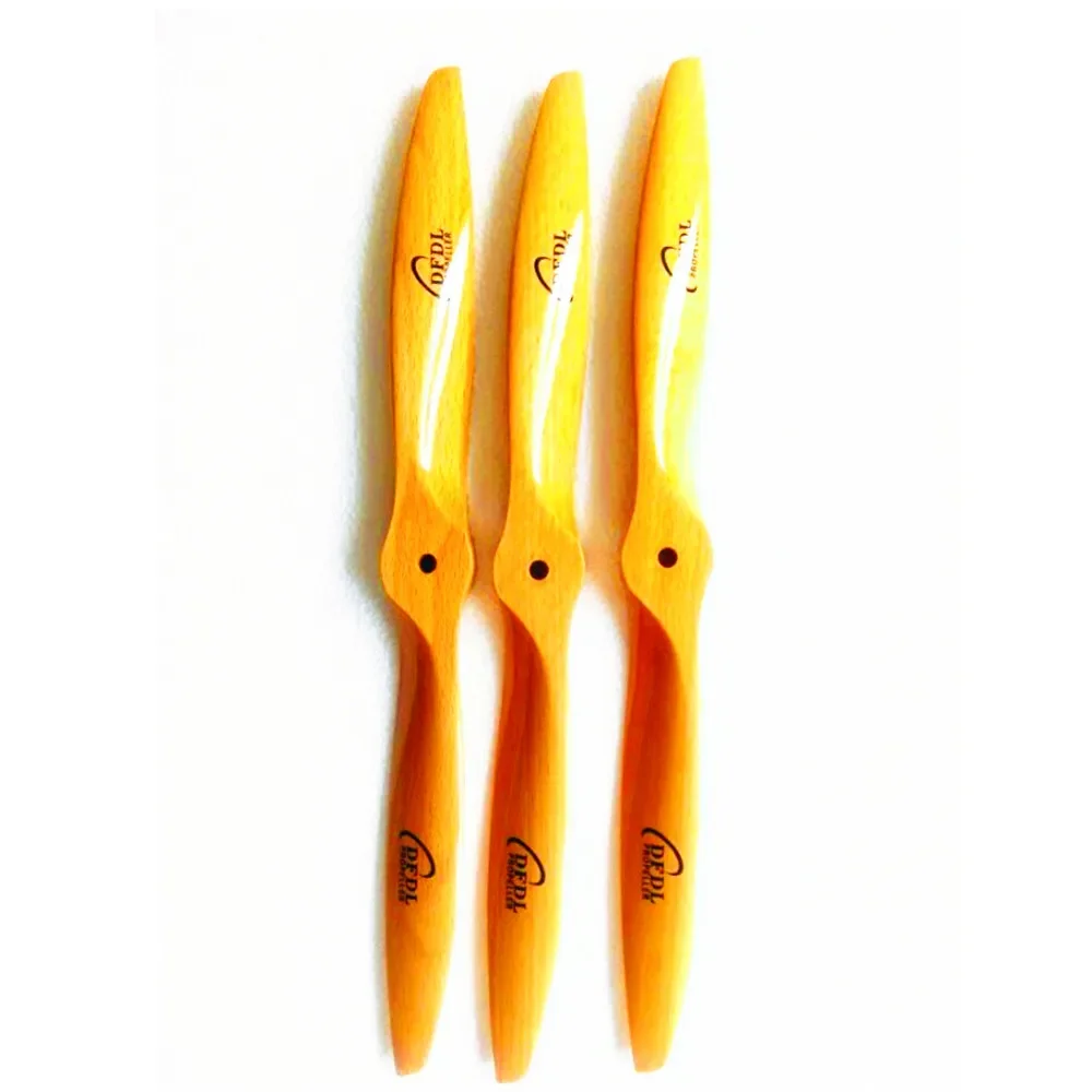 DFDL Высокоэффективная модель CW Wood Буковый Пропеллер для радиоуправляемого