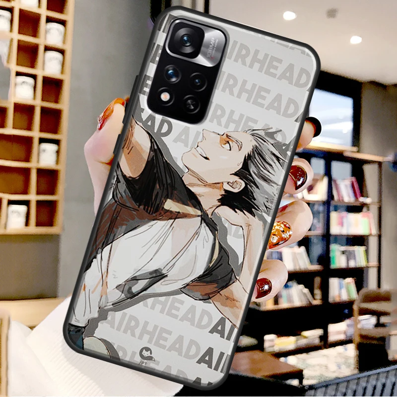 Чехол Haikyuu для Xiaomi Redmi Note 11 Pro 10 8 9 9S 10S 9A 9C 9T |