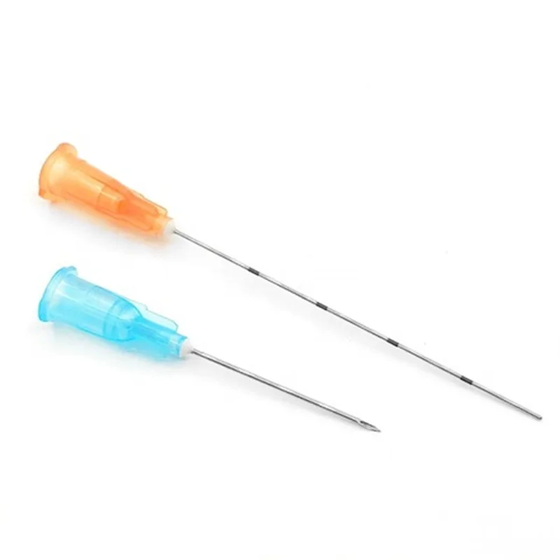 2022 New Product 10 Pcs of Canula Micro Cannula 25g 22g 18g 21g 38mm 50mm Blunt Tip Needle for Fillers Eye Face Lift