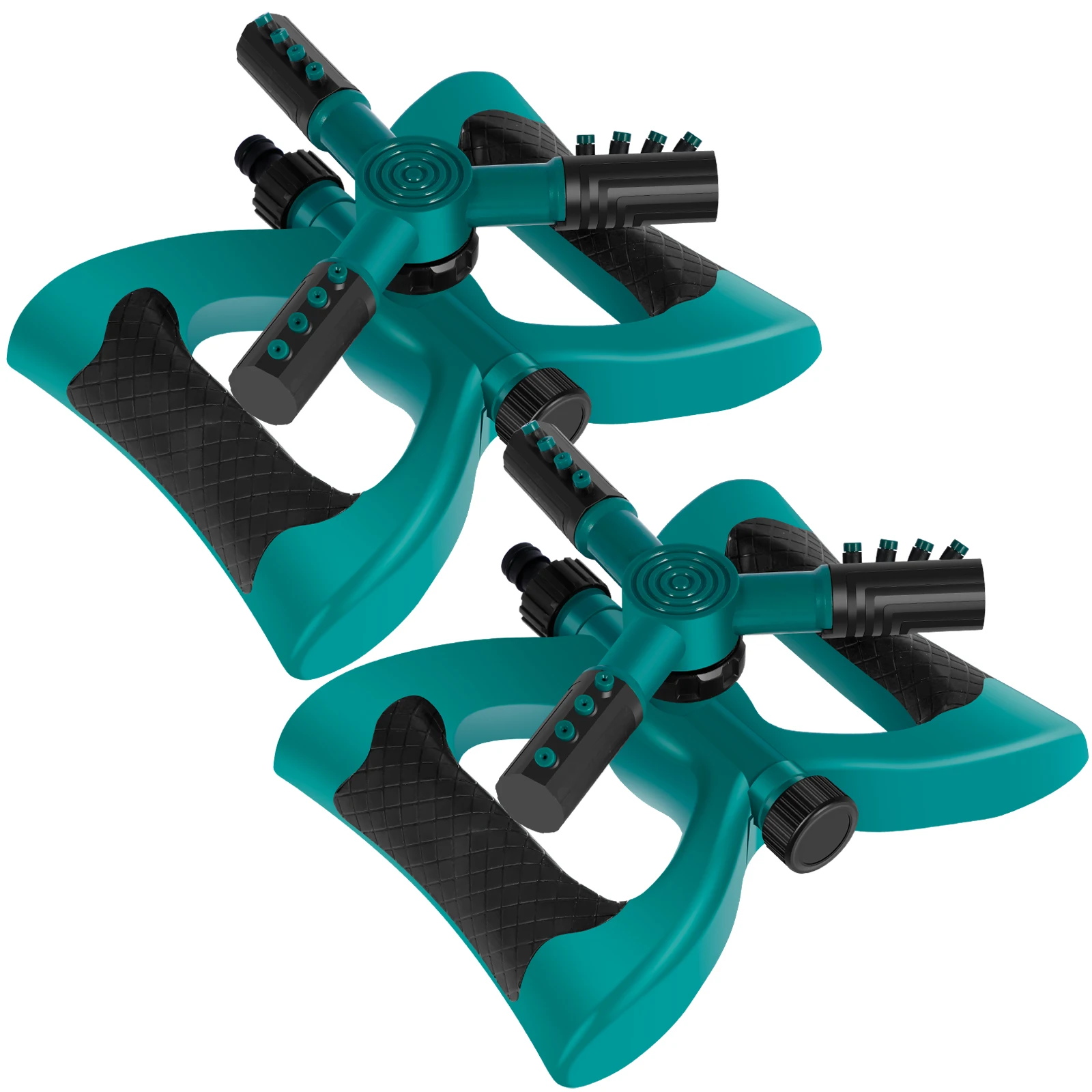 

Разбрызгиватель для полива газона, вращение на 360 °, 2 шт.