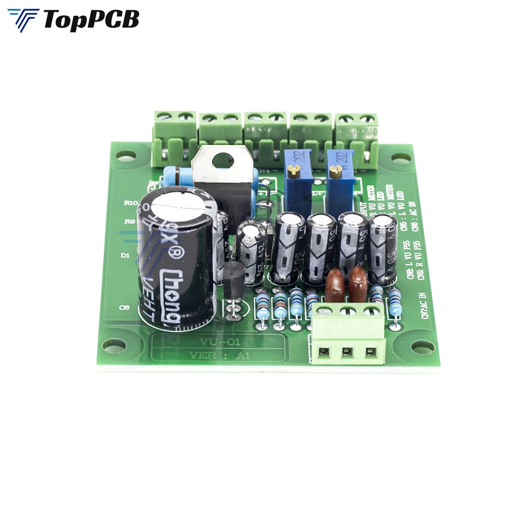 Плата драйвера аудиометра уровня 9-12 В постоянного тока + 2 шт. измеритель