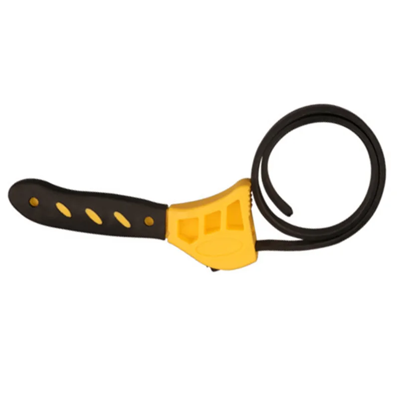 

Multi-function Rubber Strap Wrench Home Bottle Can Opener Tool Hand Equipment