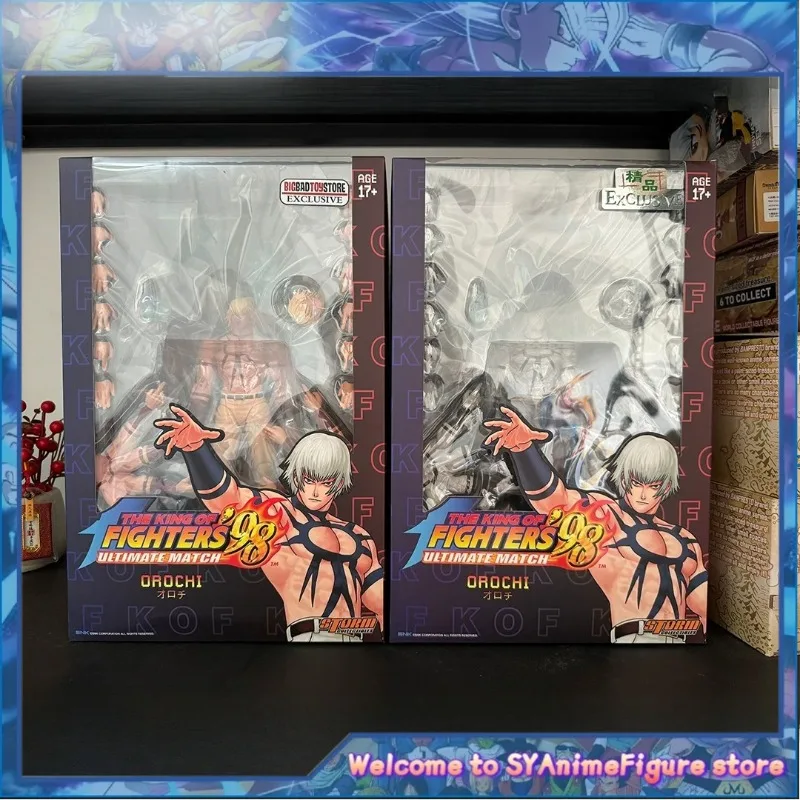 Фото В наличии: Фигурка Storm Toys 1/12 King of Fighters '98 Орочи (Большая Змея) в различных цветах, специальная расцветка SKKF04 BK YL №1